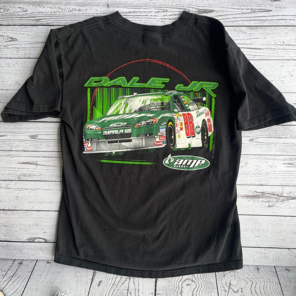 Dale Earnhardt Jr Junior 88 NASCAR Racing Motorsports Black T-Shirt Mens M
